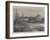 Stockholm, the Admiralty and Harbour-null-Framed Giclee Print