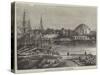 Stockholm, the Admiralty and Harbour-null-Stretched Canvas