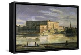Stockholm, the Royal Palace-Martinus Roerbye-Framed Stretched Canvas