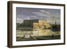 Stockholm, the Royal Palace-Martinus Roerbye-Framed Giclee Print