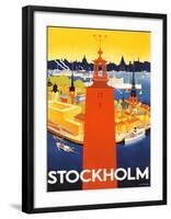 Stockholm-Unknown Donner-Framed Giclee Print