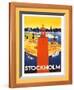 Stockholm-Donner-Framed Art Print