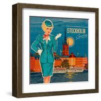 Stockholm-Bruno Pozzo-Framed Art Print