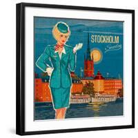 Stockholm-Bruno Pozzo-Framed Art Print