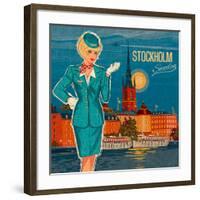 Stockholm-Bruno Pozzo-Framed Art Print