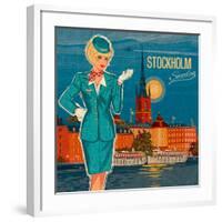 Stockholm-Bruno Pozzo-Framed Art Print