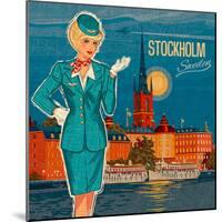 Stockholm-Bruno Pozzo-Mounted Art Print