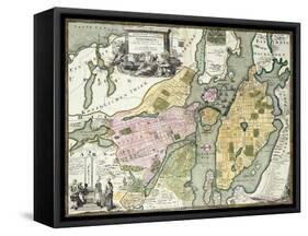 Stockholm-Johann Homann-Framed Stretched Canvas