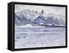 Stockhorn Verschneit, 1913-1914-Ferdinand Hodler-Framed Stretched Canvas