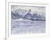 Stockhorn Verschneit-Ferdinand Hodler-Framed Giclee Print