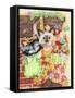 Stocking Fillers Kitten-Karen Middleton-Framed Stretched Canvas