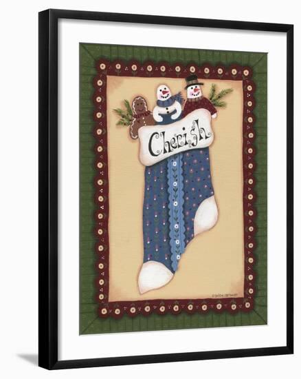 Stocking I Cherish-Debbie McMaster-Framed Giclee Print