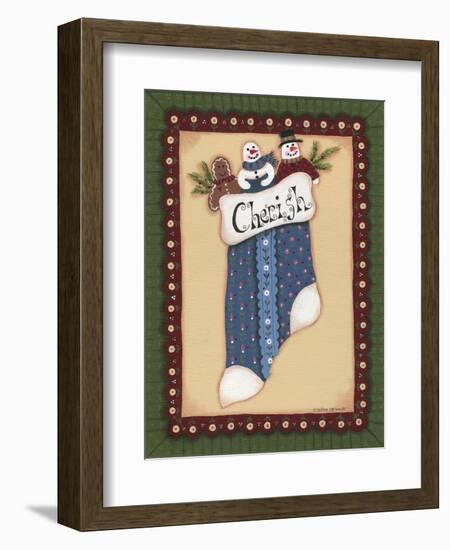 Stocking I Cherish-Debbie McMaster-Framed Giclee Print