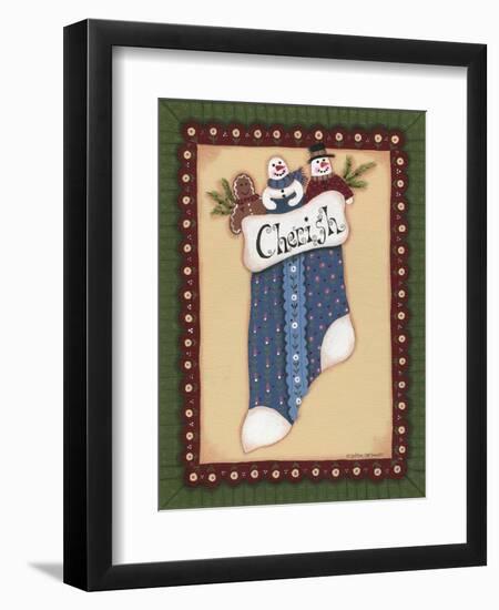 Stocking I Cherish-Debbie McMaster-Framed Giclee Print