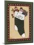 Stocking II Love-Debbie McMaster-Mounted Giclee Print