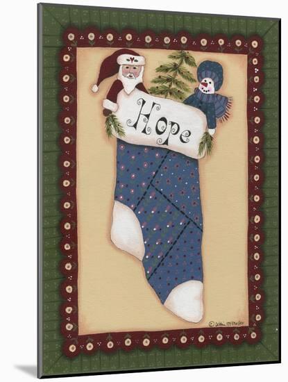 Stocking III Hope-Debbie McMaster-Mounted Giclee Print