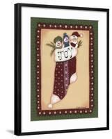 Stocking V Joy-Debbie McMaster-Framed Giclee Print