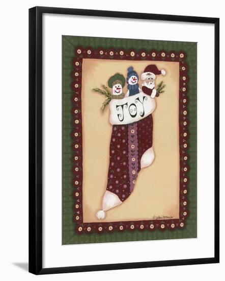 Stocking V Joy-Debbie McMaster-Framed Giclee Print