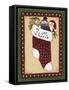 Stocking VI Faith-Debbie McMaster-Framed Stretched Canvas