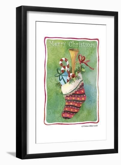 Stocking-Fiona Stokes-Gilbert-Framed Giclee Print