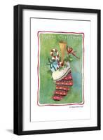 Stocking-Fiona Stokes-Gilbert-Framed Giclee Print