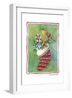 Stocking-Fiona Stokes-Gilbert-Framed Giclee Print