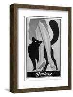 Stockings Advert. 1931-null-Framed Photographic Print