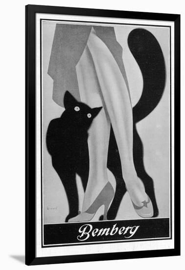 Stockings Advert. 1931-null-Framed Photographic Print