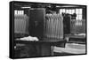 Stockings at a Clothing Factory-null-Framed Stretched Canvas