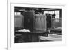 Stockings at a Clothing Factory-null-Framed Photographic Print