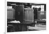 Stockings at a Clothing Factory-null-Framed Photographic Print