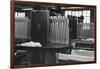 Stockings at a Clothing Factory-null-Framed Photographic Print