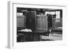 Stockings at a Clothing Factory-null-Framed Photographic Print