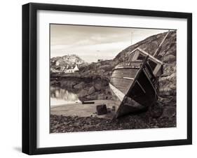 Stockinish Harbour on the Isle of Harris, Hebrides, Scotland, UK-Nadia Isakova-Framed Photographic Print