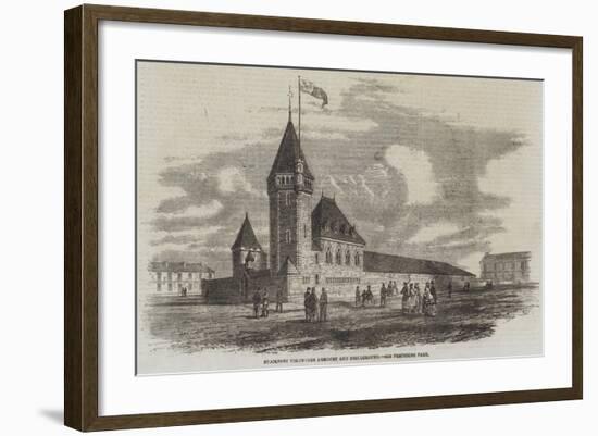 Stockport Volunteer Armoury and Drillground-null-Framed Giclee Print