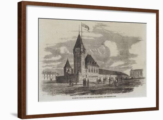 Stockport Volunteer Armoury and Drillground-null-Framed Giclee Print