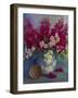 Stocks and Orange Blossom  oil on canvas-Lee Campbell-Framed Giclee Print