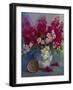 Stocks and Orange Blossom  oil on canvas-Lee Campbell-Framed Giclee Print