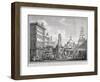 Stocks Market in Poultry, London, C1728-Sutton Nicholls-Framed Giclee Print