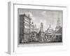 Stocks Market in Poultry, London, C1728-Sutton Nicholls-Framed Giclee Print