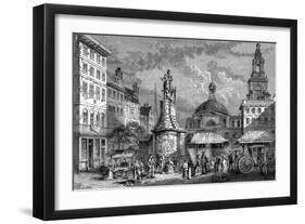 Stocks Market-null-Framed Art Print