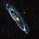 Computer Graphic Image of a Galaxy-Stocktrek-Photographic Print