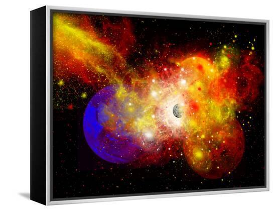 Framed Canvas Print, , large