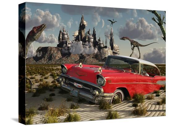 Stretched Canvas Print, , large