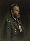 Civil War Painting of General Ulysses S. Grant-Stocktrek Images-Art Print
