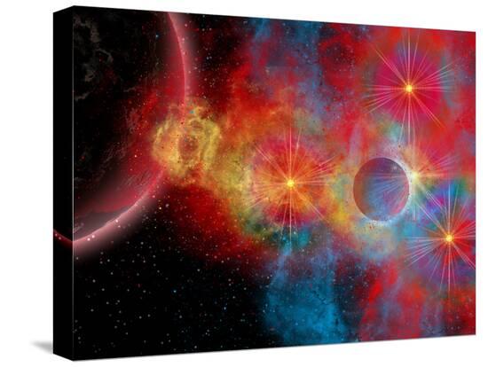 Stretched Canvas Print, , large