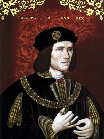Vintage Portrait of King Richard Iii of England