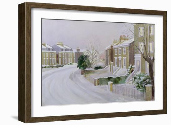 Stockwell under Snow-Sarah Butterfield-Framed Giclee Print