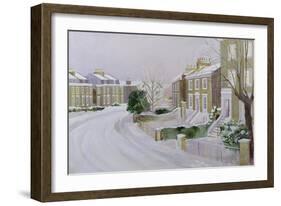 Stockwell under Snow-Sarah Butterfield-Framed Giclee Print