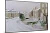 Stockwell under Snow-Sarah Butterfield-Mounted Giclee Print